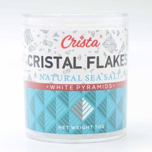 Соль Криста морская пищевая натуральная в форме пирамидок пл/б 70г