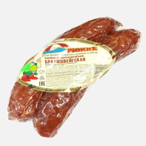Колбаса Брюкке Брауншвейгская с сыром п/к вес