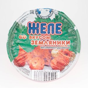 Желе Снеговичок со вкусом Земляники пл/ст 150г