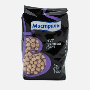 Нут Мистраль турецкий горох пл/уп 450г