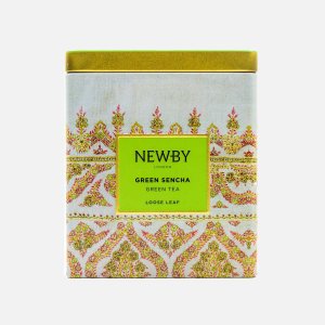 Чай Ньюби Зеленая сенча ж/б 125г
