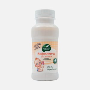 Биопрод к/м БиоВеста Бифилин Д д/детей с 8мес 3.2% 200г