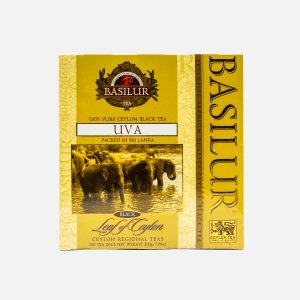 Чай Базилур Лист Цейлона Ува цейлонский черный 100пак*2г
