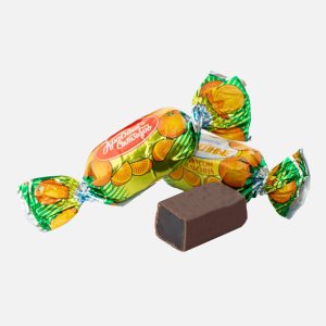 Конфеты Красный Октябрь Желейные апельсин вес