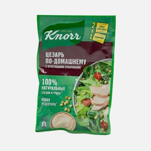 Смесь Кнорр На Второе Цезарь по-домашнему с хрустящими сухариками пл/п 30г