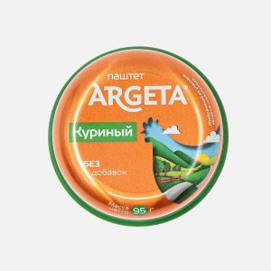 Паштет Аргета куриный ж/б/ключ 95г