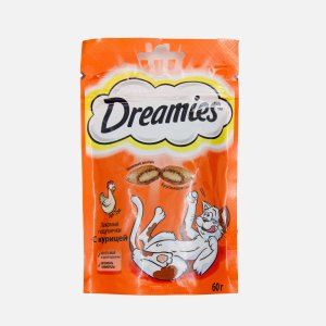 Корм Дримис Лакомые подушечки с курицей пл/уп 60г