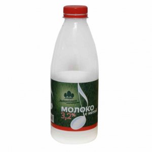 Молоко Лебедевская Агрофирма 3.2% пл/б 900г