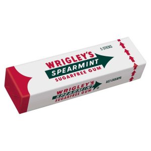 Жевательная резинка Wrigley's Spearmint 13г