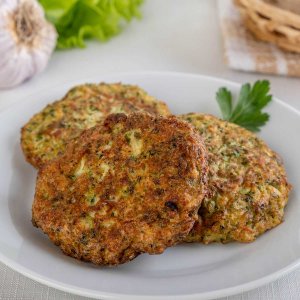 Оладьи овощные из брокколи вес