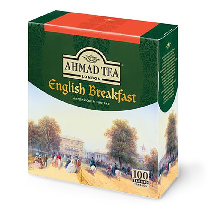 Чай Ахмад Английский завтрак пакетированный с/я 100*2г