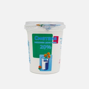 Сметана Ирмень 20% пл/ст 400г