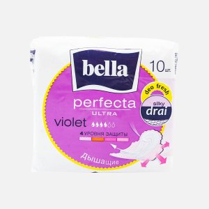 Прокладки Белла Перфекта Ультра Виолет Део Фреш Силки Драй 10шт