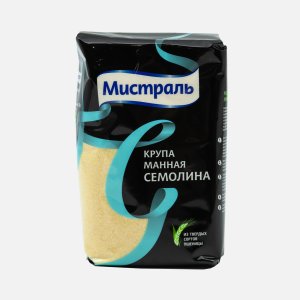 Крупа Мистраль Манная Семолина пл/уп 450г