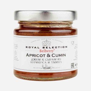 Джем Белберри к сырам из абрикоса и тмина ст/б 130г