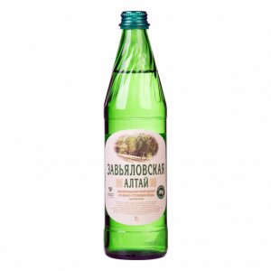 Вода Бочкари Завьяловская минеральная газированная ст/б 0,5л