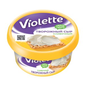 Сыр Виолетта творожный сливочный 70% пл/ст 140г