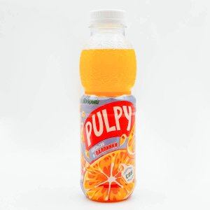 Напиток Добрый Палпи сокосодержащий Апельсин с мякотью пл/б 0,45л