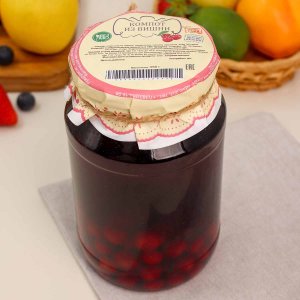 Компот из вишни ст/б 950г