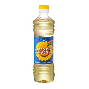 Масло Золотая семечка подсолнечное рафинированное дезодорированное пл/бут 500мл