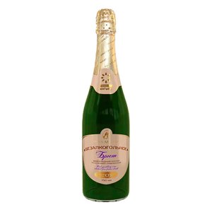 Шампанское Абсолют Натур безалкогольное полусладкое ст/б 0,75л