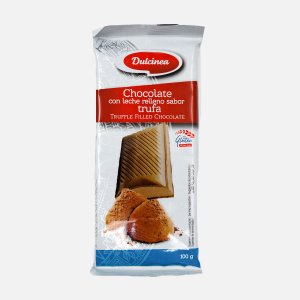 Шоколад Дульсинея молочный с трюфельной начинкой 100г