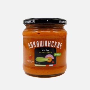 Икра Лукашинские кабачковая Нежная ст/б 460г