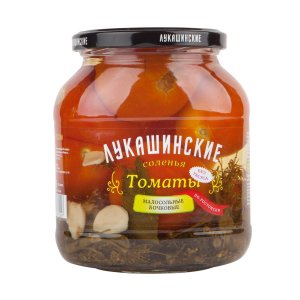 Томаты Лукашинские малосольные по-ростовски ст/б 670г