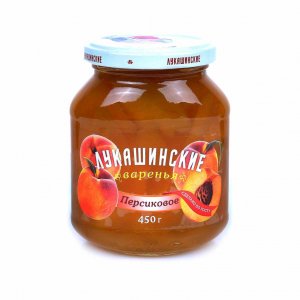 Варенье Лукашинские персиковое ст/б 450г
