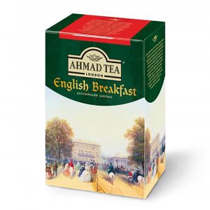 Чай Ахмад Английский завтрак листовой к/кор 200г