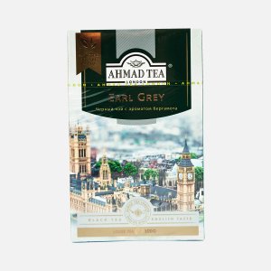 Чай Ахмад Эрл Грей листовой к/к 90-100г