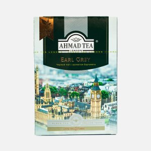Чай Ахмад Эрл Грей черн листовой к/к 200г