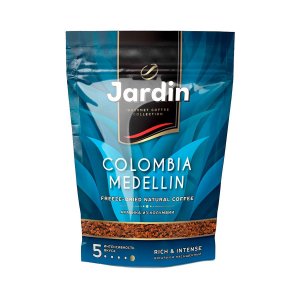 Кофе Жардин Колумбия Меделлин растворимый сублимированный м/у 75г