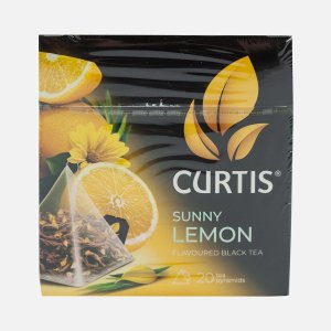 Чай Кертис Санни Лемон черный 20пак*1,7г 34г