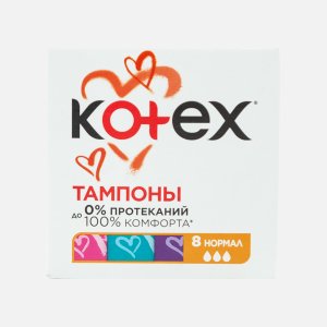 Тампоны Котекс УльтраСорб Нормал к/к 8шт