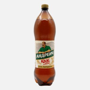Квас Андреич Живого брожения для окрошки пэт 1,5л