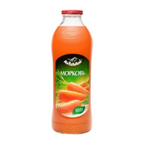 Нектар Аршани Морковный с мякотью ст/б 1л