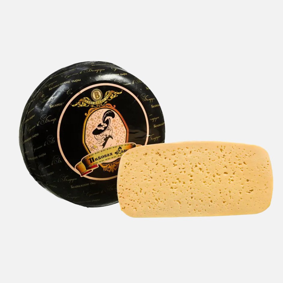 Сыр Беловежские сыры Пиковая Дама аромат грецкого ореха 45% вес Сыр Беловежские сыры Пиковая Дама аромат грецкого ореха 45% вес