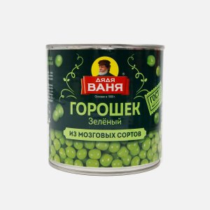 Горошек Дядя Ваня зеленый ж/б 425мл