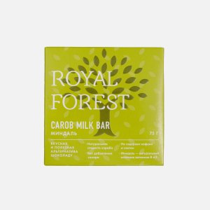 Шоколад Роял Форест Миндаль без глютена/веган 75г
