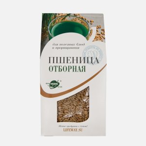 Пшеница Образ жизни отборная для проращивания 500г