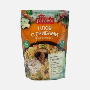 Плов Готово! с грибами 250г