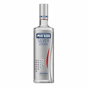 Водка Мягков серебряная 40% с/б 0,5л