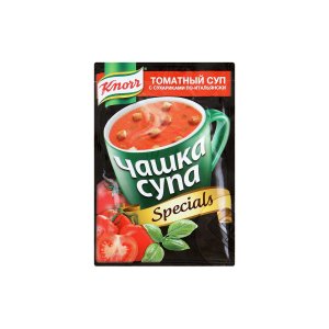 Суп Кнорр Чашка супа Томатный с сухариками по-итальянски 18г