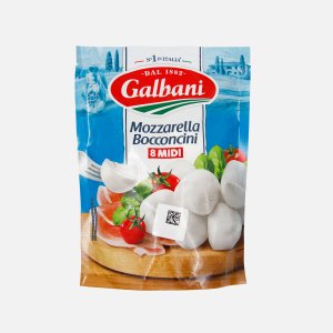 Сыр Гальбани Моцарелла Боккончини 45% 8*25г