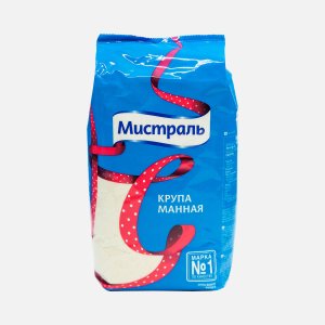 Крупа Мистраль манная пл/пак 800г
