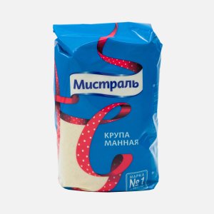 Крупа Мистраль манная пл/пак 800г