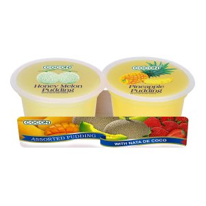 Пудинг Кокон фруктовый Медовая дыня/ананас пл/уп 2*118г