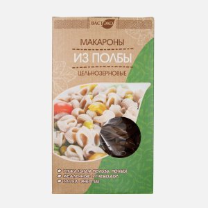 Макаронные изделия Вастэко Перья из полбы пл/уп 400г