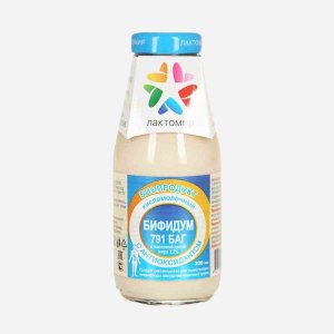 Биопрод к/м Лактомир Бифидум 791 Баг с антиоксидантом 3.2% 300мл